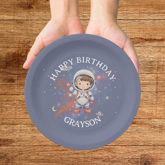 Astronaut Weltraum Junge Geburtstag Pappteller