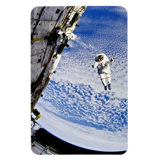 Astronaut Weltraumspaziergang Magnet (Vertikal)