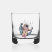 Astronaut Whiskyglas (Rückseite)