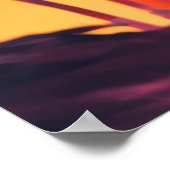 Astronaut World Discovery Painting Human Universe Poster (Ecke)