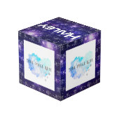 Astronaut Würfel (Rückseite Schrägansicht)