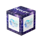 Astronaut Würfel (Vorderseite Schrägansicht)