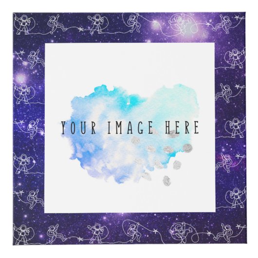 Astronaut Würfel (Vorderseite)