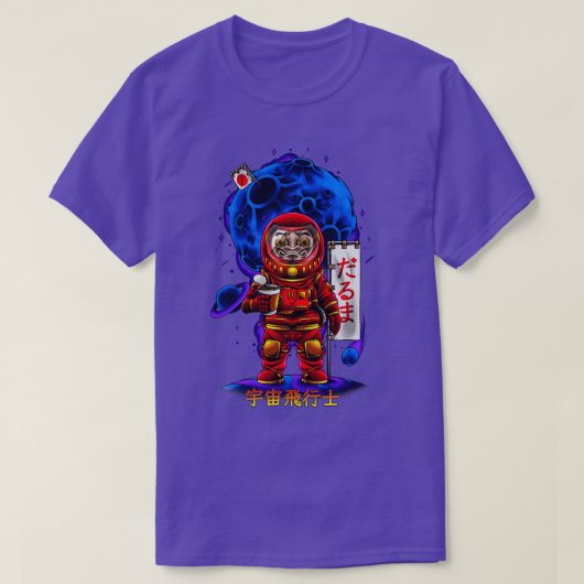 Astronaut x Daruma T-Shirt (Design vorne)