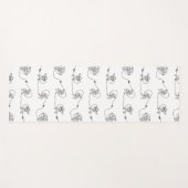 Astronaut Yoga Mat Yogamatte (Vorderseite (Horizontal))