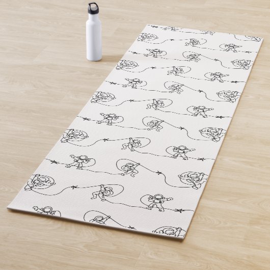 Astronaut Yoga Mat Yogamatte (Beispiel)
