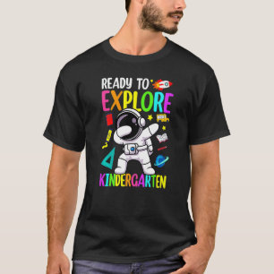 Astronaut zurück zur Schule, bereit, Kinderg zu er T-Shirt