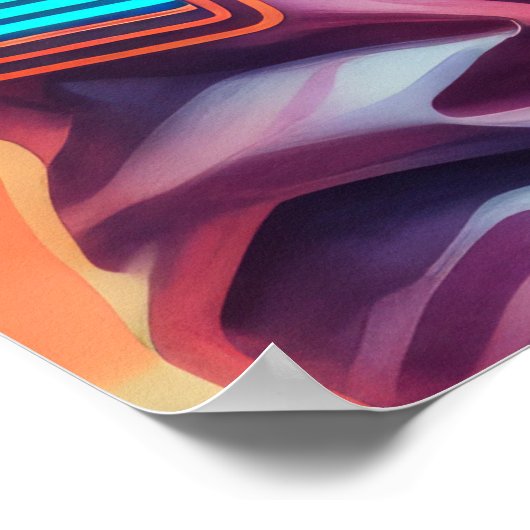 Astronaut Zwei Poster (Ecke)