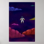 Astronauta a deriva poster (Vorne)