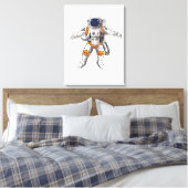 Astronauta Leinwanddruck (Insitu (Schlafzimmer))