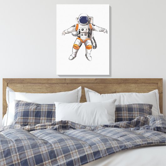 Astronauta Leinwanddruck (Insitu (Schlafzimmer))