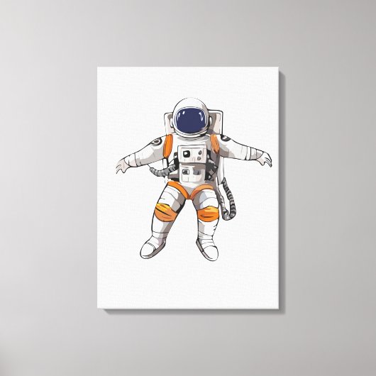 Astronauta Leinwanddruck (Vorderseite)