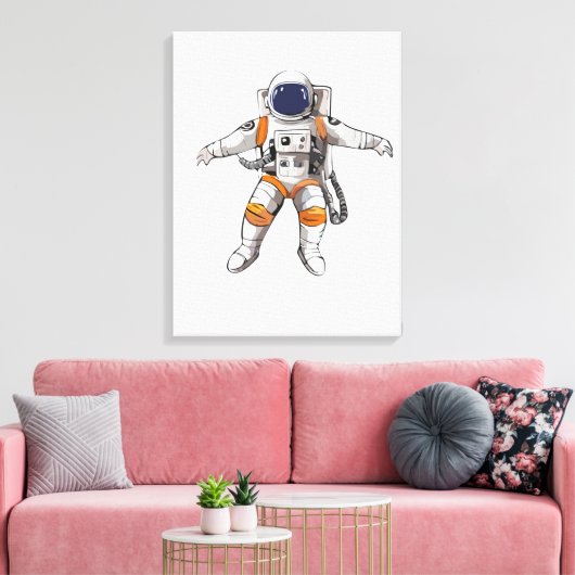 Astronauta Leinwanddruck (Insitu (Wohnzimmer))