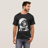 Astronauten-Affe T-Shirt (Vorne ganz)