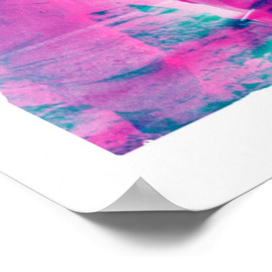 Astronauten, an die ich Wollte zu glauben Poster (Ecke)