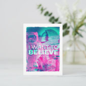 Astronauten, an die ich Wollte zu glauben Postkarte (Stehend Vorderseite)