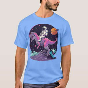 Astronauten auf TRex 1 T-Shirt