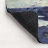 Astronauten-Außerirdischen der Vintagen Science Fi Mousepad (Ecke)