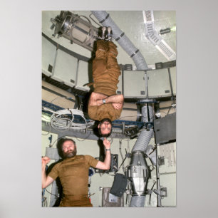 Astronauten Carr & Pogue on Skylab 4 Poster
