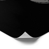 Astronauten, die für den Star Poster (Ecke)