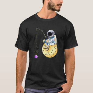 Astronauten, die Käsesorten fischen T-Shirt