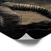 Astronauten Dueling Poster - Space Battle Wall Art (Ecke)