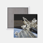 Astronauten erfüllen eine Reihe von Aufgaben Magnet (Vorderseite/Rückseite)