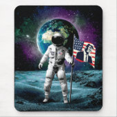 Astronauten für Trump 2024 Einladung Mousepad (Vorne)
