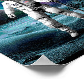 Astronauten für Trump 2024 Einladung Poster (Ecke)