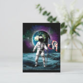 Astronauten für Trump 2024 Einladung Postkarte (Stehend Vorderseite)