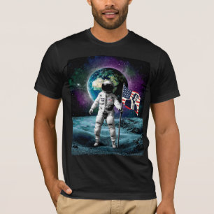 Astronauten für Trump 2024 Einladung T-Shirt