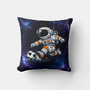 Astronauten-Fußball Kissen