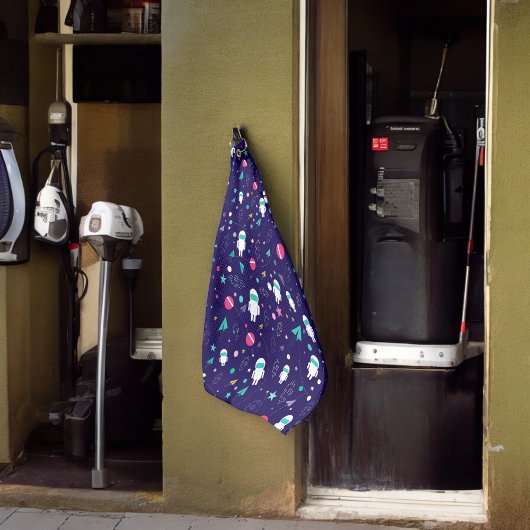 Astronauten Golfhandtuch