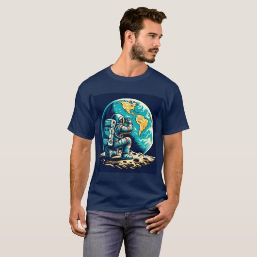 ASTRONAUTEN-HEMD T-Shirt (Vorne ganz)
