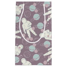 Astronauten im Raum-Muster