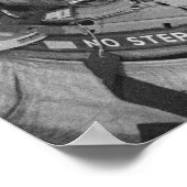 Astronauten in Gemini 6A Raumsonde eingesetzt Poster (Ecke)