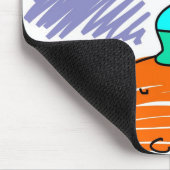 Astronauten-Kind Mousepad (Ecke)