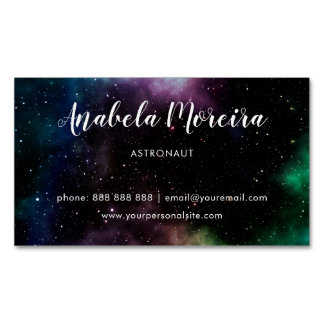 Astronauten-moderne kreative magnetische visitenkarte