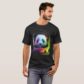 Astronauten-Panda T-Shirt (Vorne ganz)