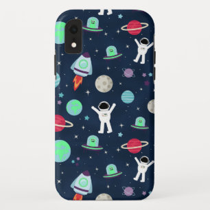 Astronauten Planeten Raketen und Aliens Case-Mate iPhone Hülle