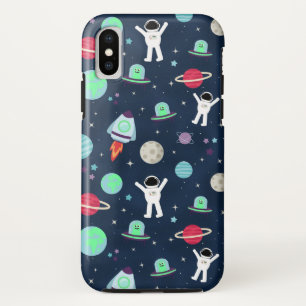 Astronauten Planeten Raketen und Aliens Case-Mate iPhone Hülle