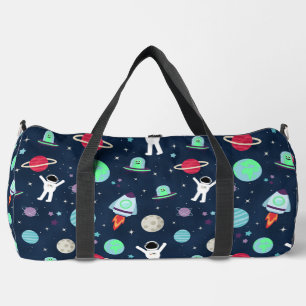 Astronauten Planeten Raketen und Aliens Duffle Bag