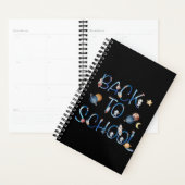 Astronauten Planets Space, zurück zur Schule Planer (Anzeige)