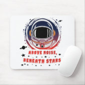Astronauten-Porträt-Design - Mauspad (Mit Mouse)