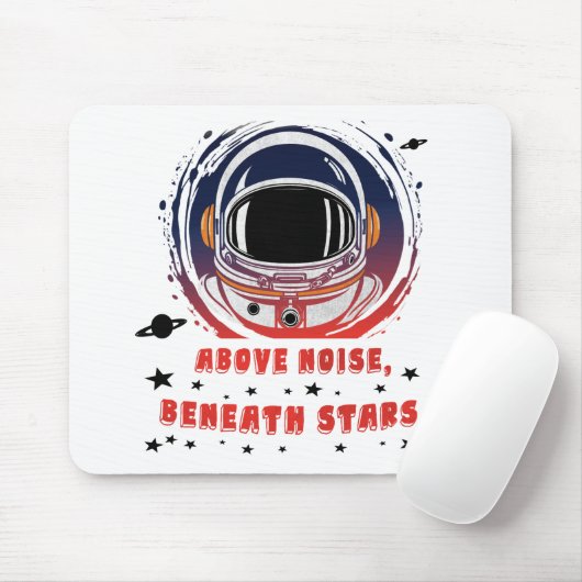 Astronauten-Porträt-Design - Mauspad (Mit Mouse)