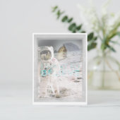 Astronauten Postkarte (Stehend Vorderseite)