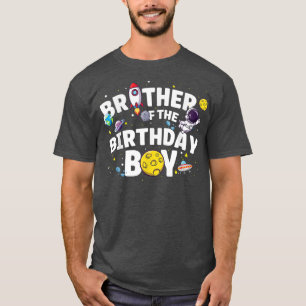 Astronauten Raumfahrt-Thema Bruder der Birthda T-Shirt