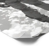 Astronauten-Shoulder-Poster Poster (Ecke)