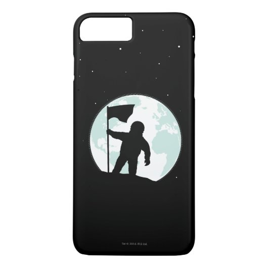 Astronauten-Silhouette Case-Mate iPhone Hülle (Rückseite)