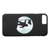 Astronauten-Silhouette Case-Mate iPhone Hülle (Rückseite (Horizontal))